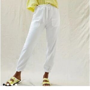 Cloth & Stone White Jogger Pants